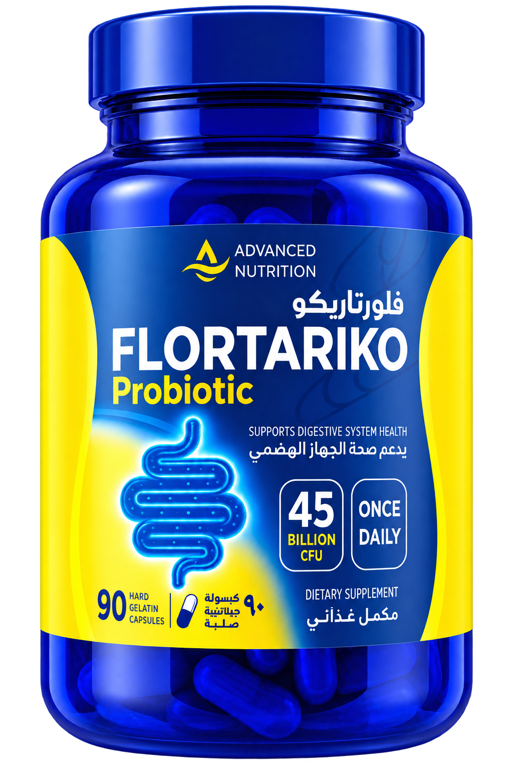 Flortariko Probiotic 45 Billion CFU — Advanced Nutrition