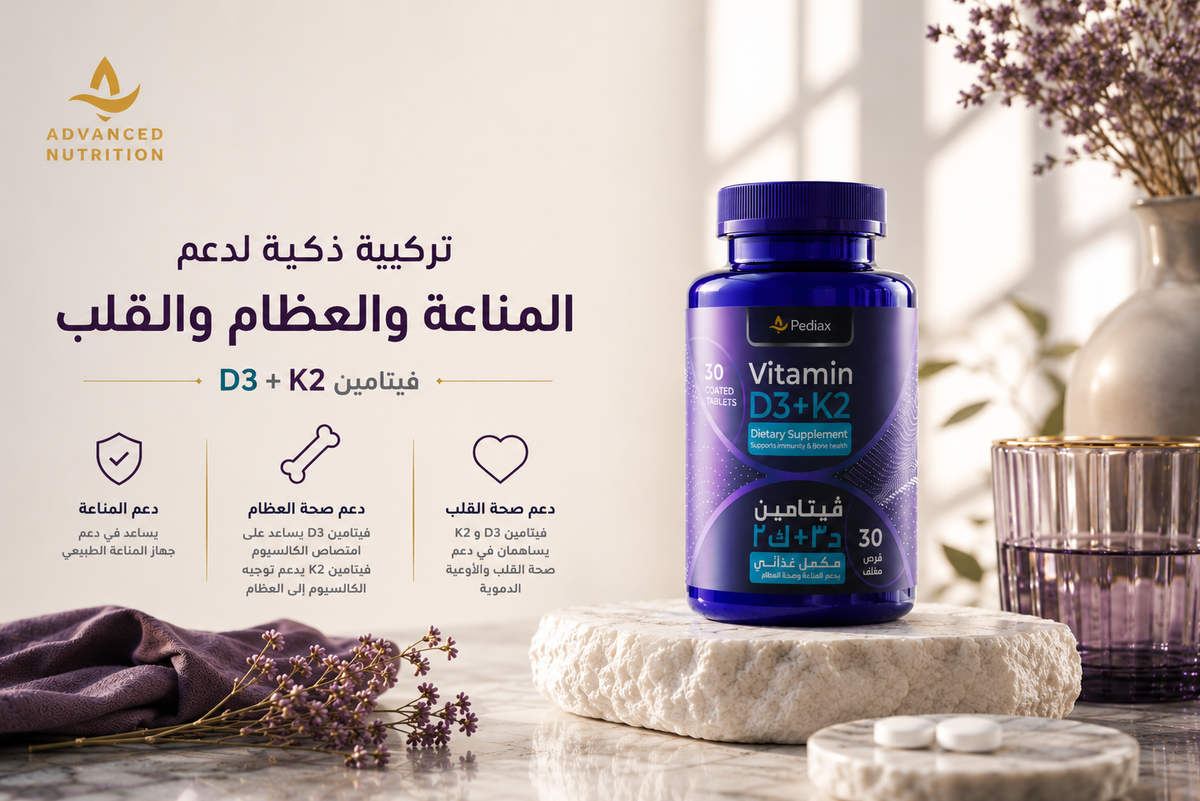 Vitamin D3 + K2 (4,000 IU + 100 mcg)